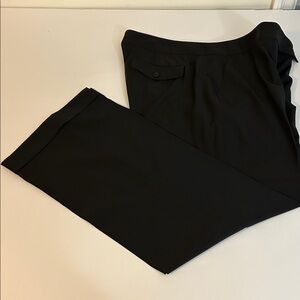 Talbots Classic Black Straight Leg Pants